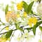 5ft. Yellow Berry & Thistle Floral Spring Garland